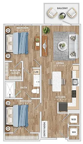 Floor plan A15D