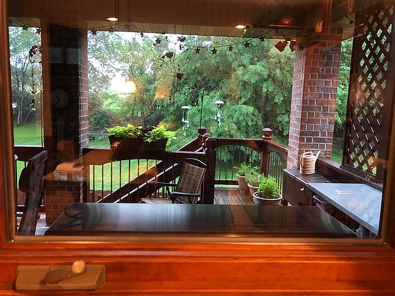 Beautiful deck view!