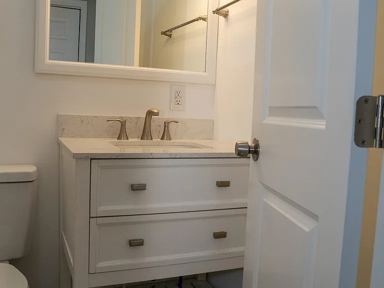 Vanity in bathroom 1