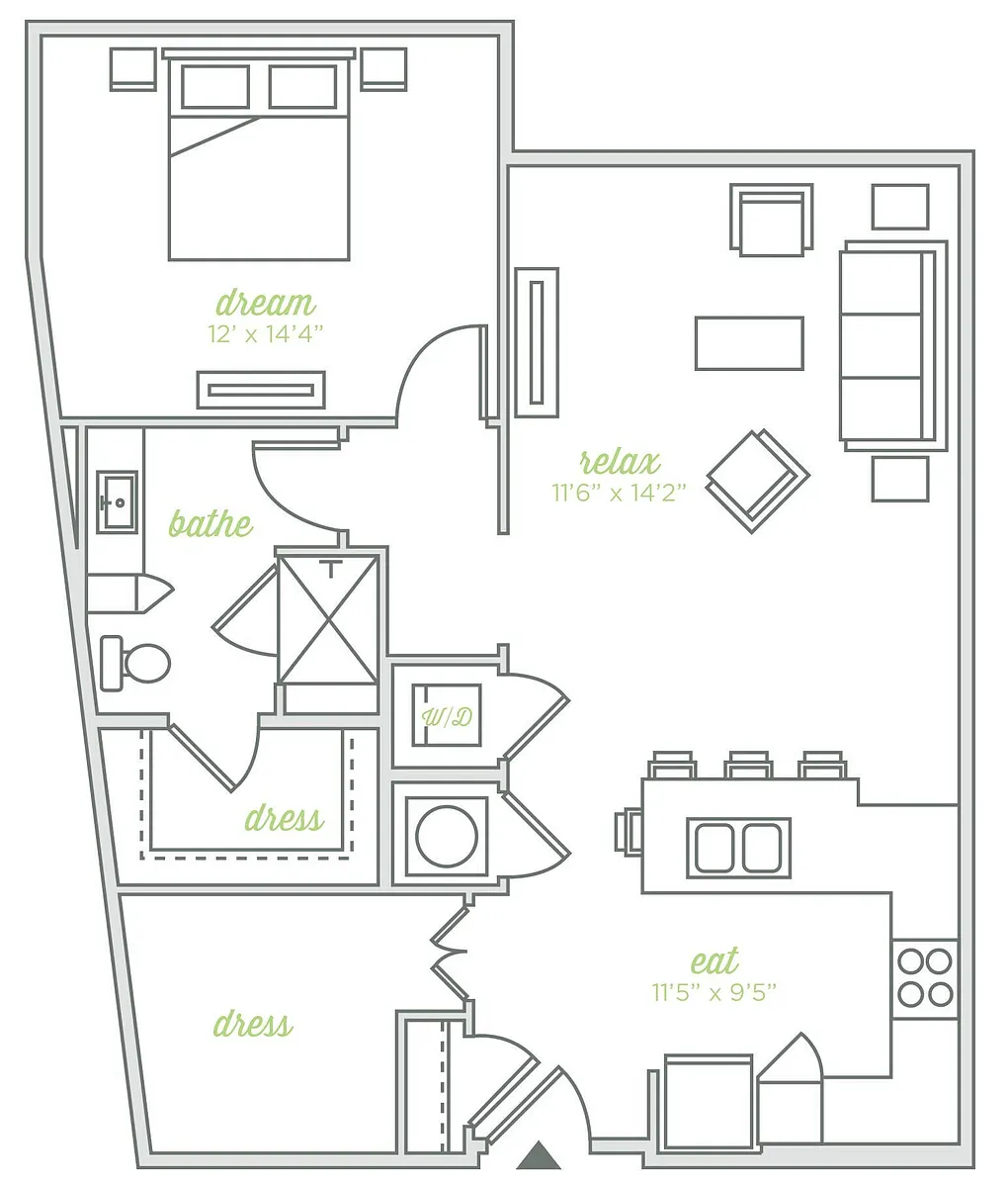 Floor plan A6a