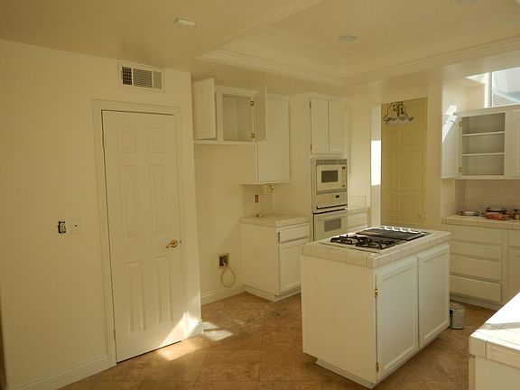 kitchen with walk in pantry