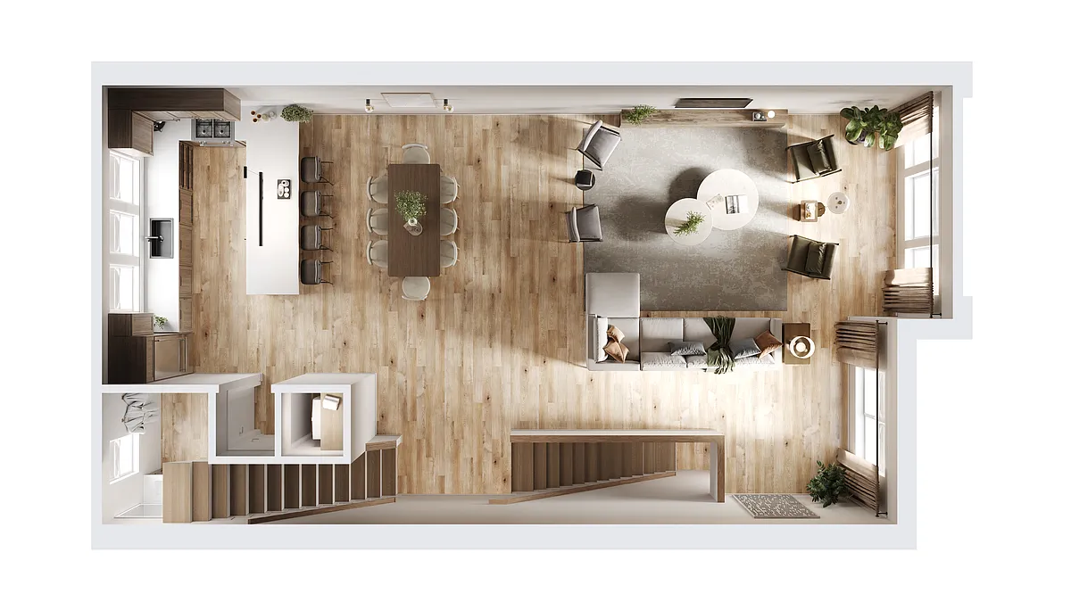 Floor plan Plan A