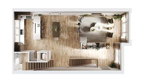 Floor plan Plan A