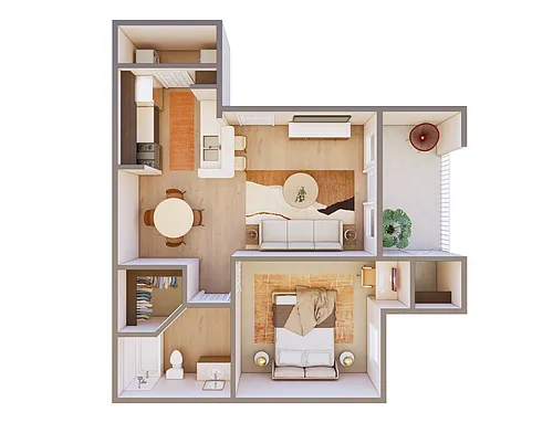 Floor plan Brazos