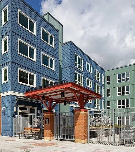 Gated Courtyard Area