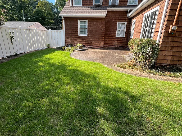 Rear Patio view