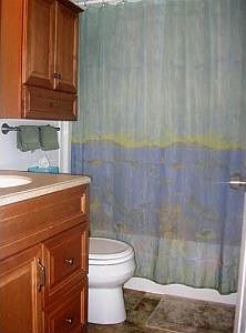 Entirely new bath from floor to ceiling