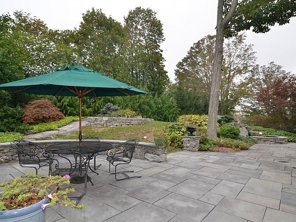 Spectacular Patio with landscaping and
        stonework