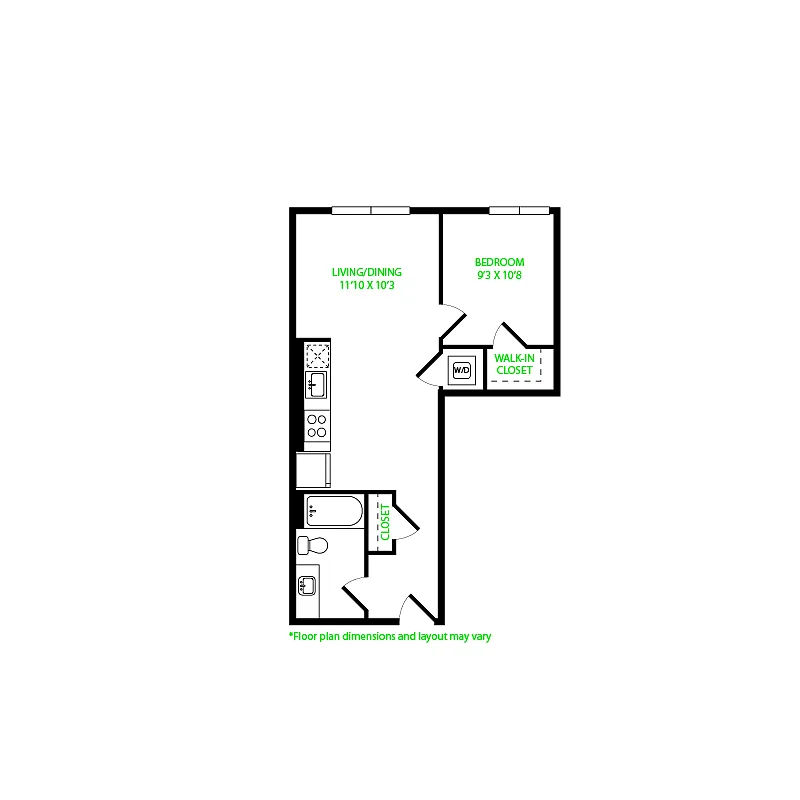 Floor plan 113W