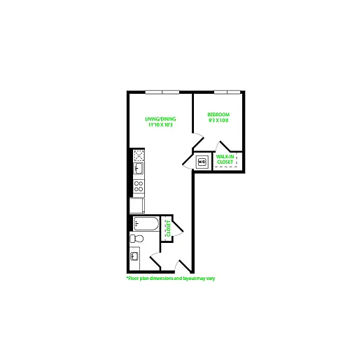 Floor plan 113W