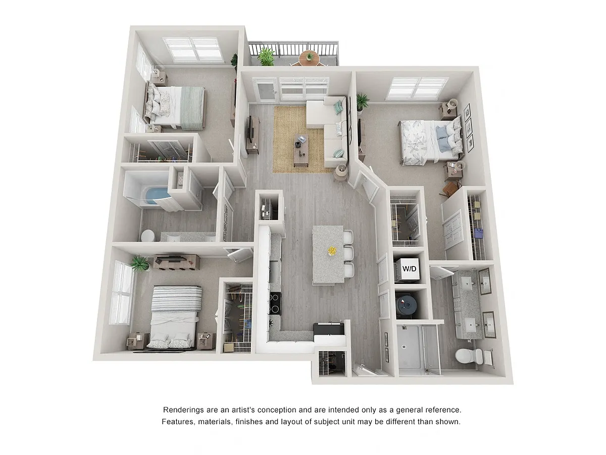 Floor plan C1