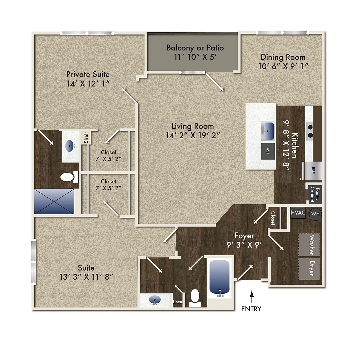 Floor plan Goodman