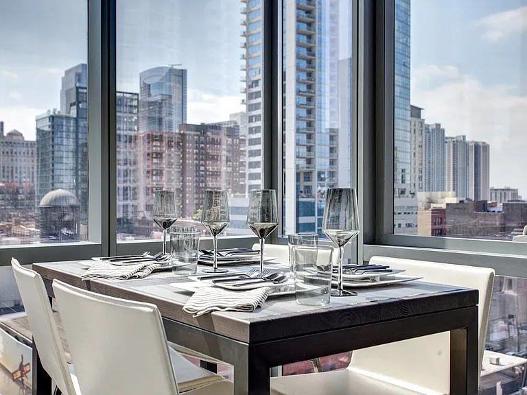 Wall-to-wall downtown views
