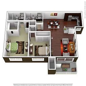 Floor plan Plan C1