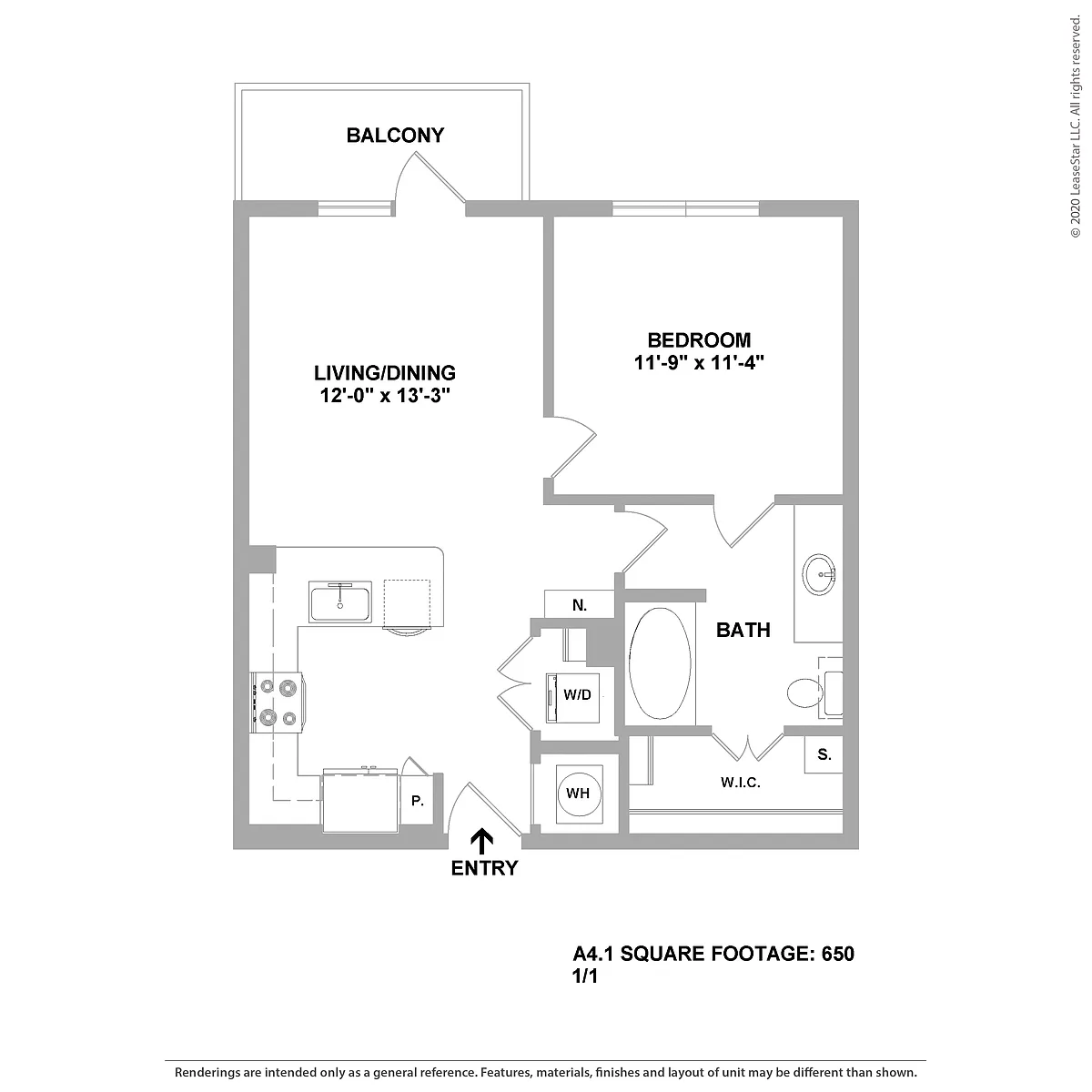 Floor plan A4