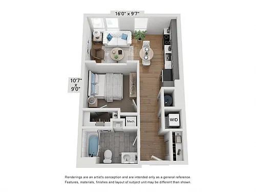 Floor plan Acadia
