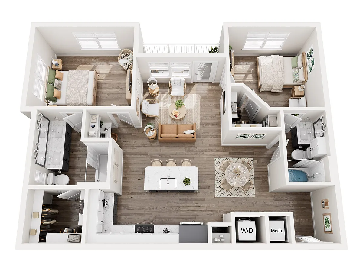 Floor plan B2