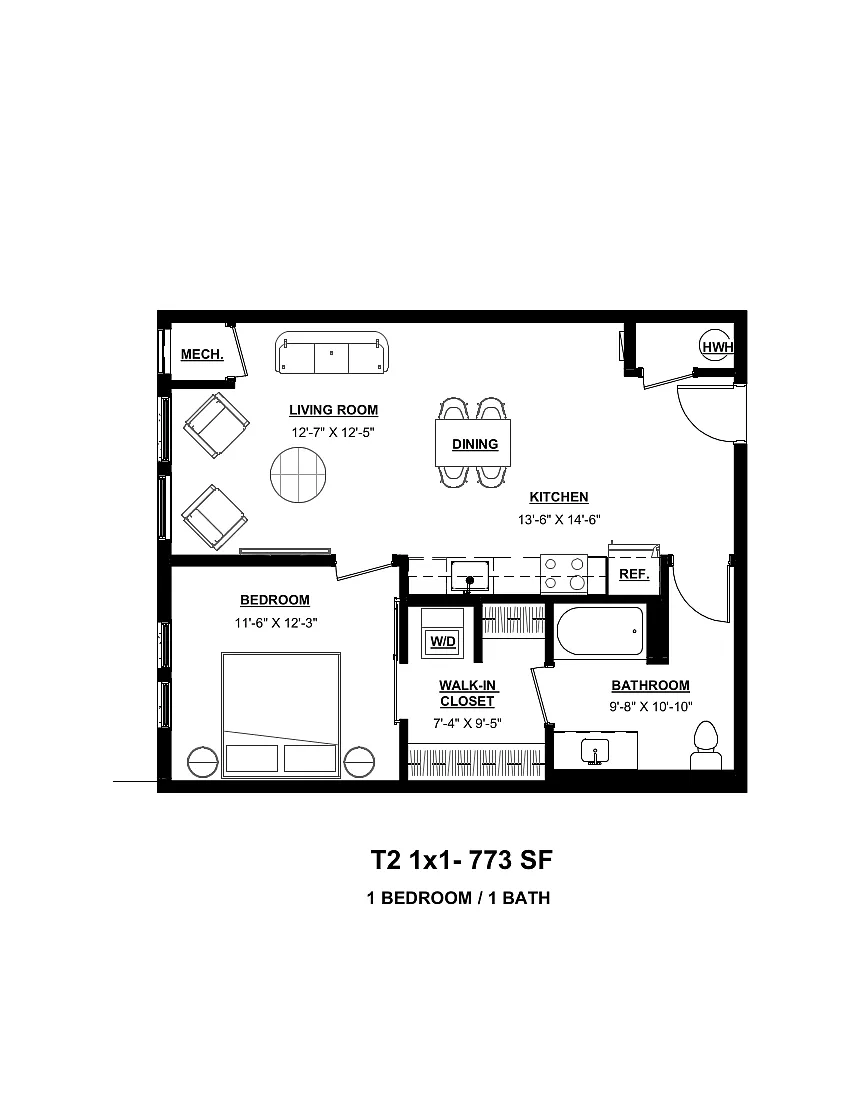 Floor plan T2