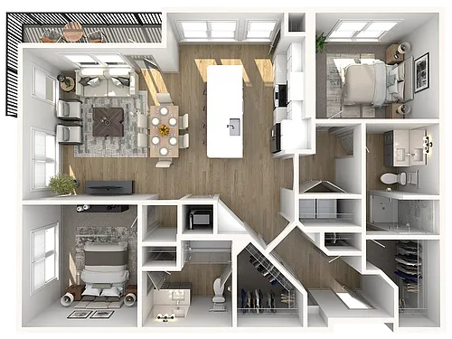 Floor plan Belvedere