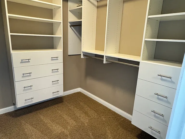 Custom master closet