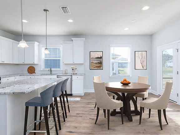 Modern open floorplan thoughtfully designed for flexibility within the space.