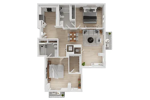 Floor plan B2A