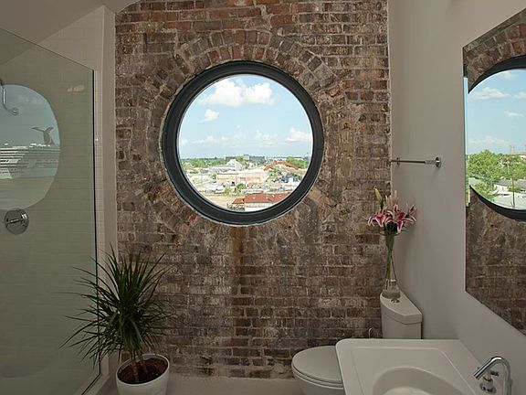 Rice Mill Lofts | Bathroom View