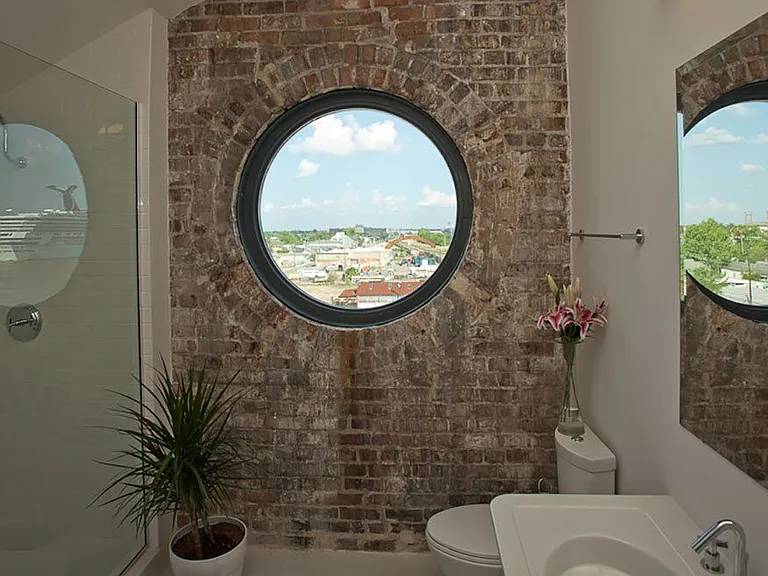 Rice Mill Lofts | Bathroom View