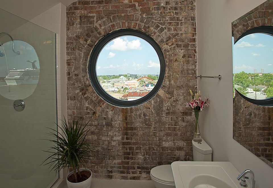 Rice Mill Lofts | Bathroom View