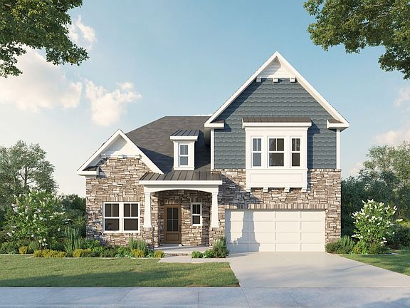 Cottage Facade 2 Car