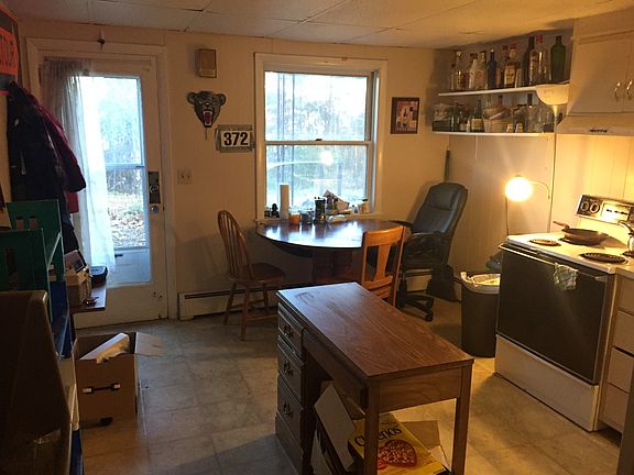 View of Kitchen from entrance to living room