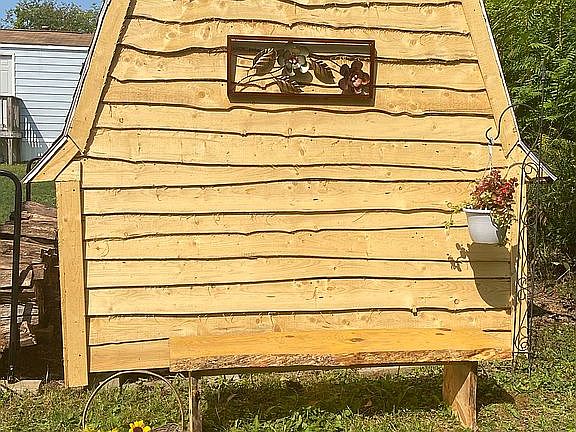 Spacious storage shed 