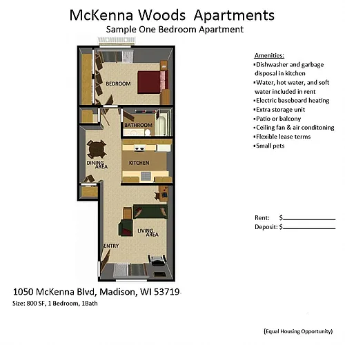 Floor plan 1xw