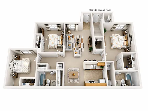 Floor plan 3 Bedroom