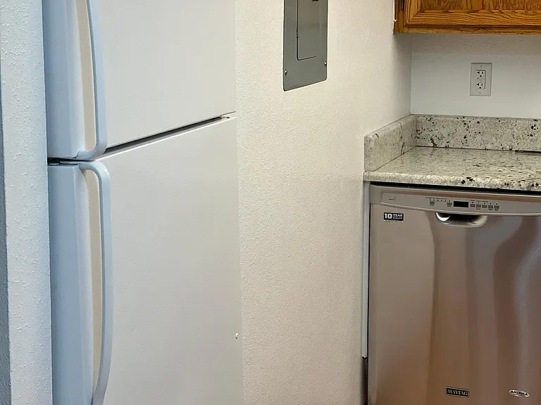 Refrigerator and new dishwasher