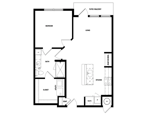 Floor plan A2A