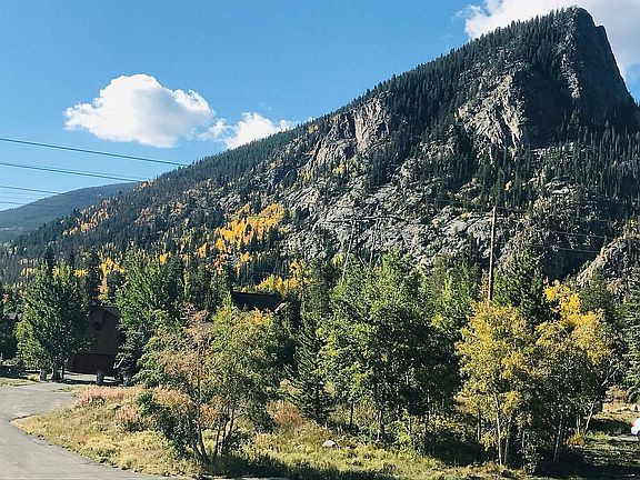 View from deck in fall
