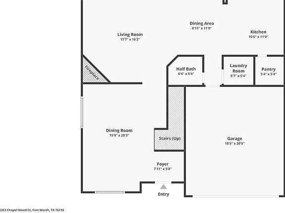 2nd image of 3353 Chapel Wood Ct