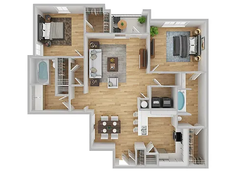 Floor plan Langston | Renovated
