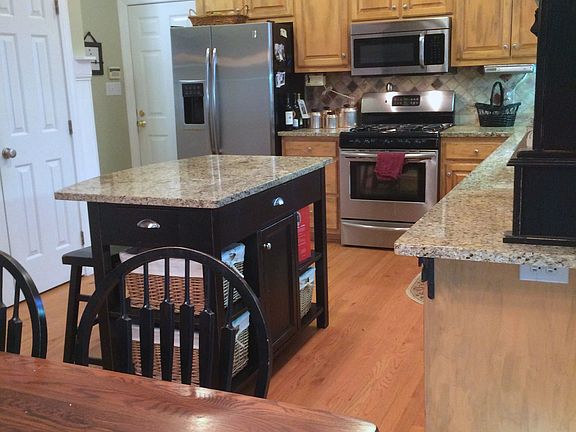 Kitchen with granite