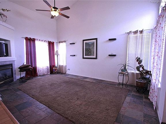 Living Area w/ Custom Tile Work