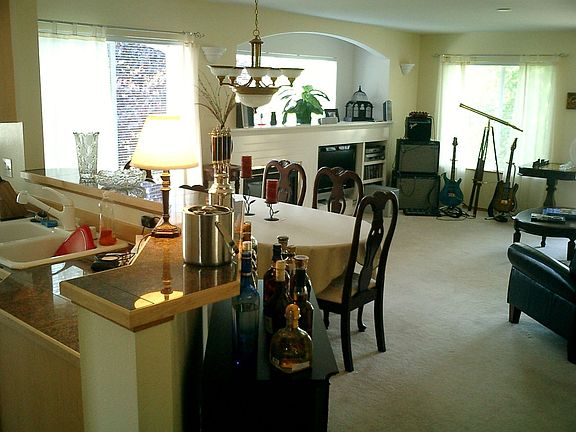 Entry and living room