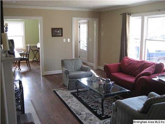 Formal living room looking into the dining room