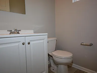 Half bathroom at 3 Woodsong Ct