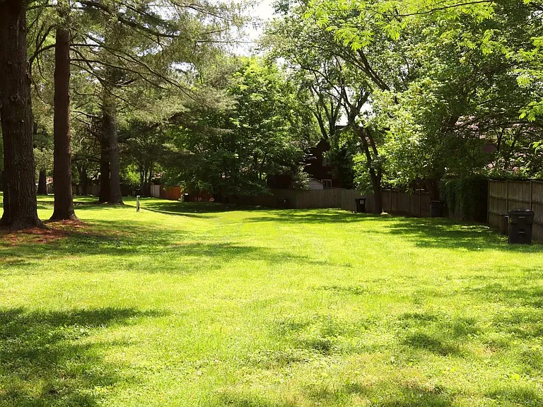 Greenway behind condo