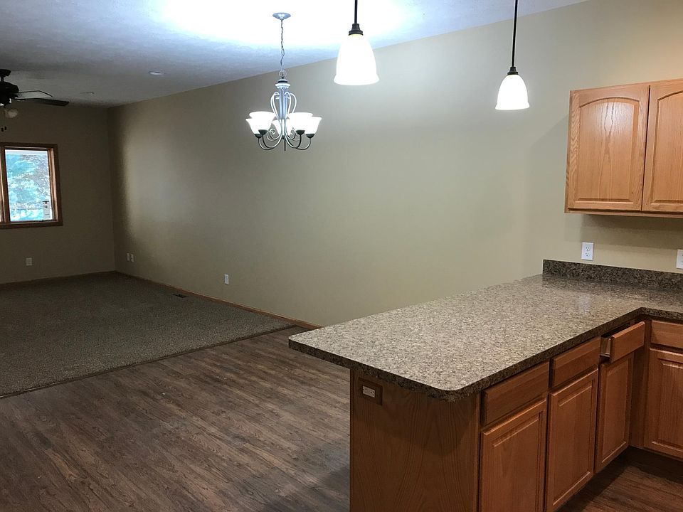 Open kitchen to the living room