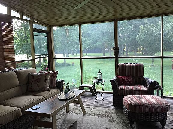 Screen in deck with fans 18