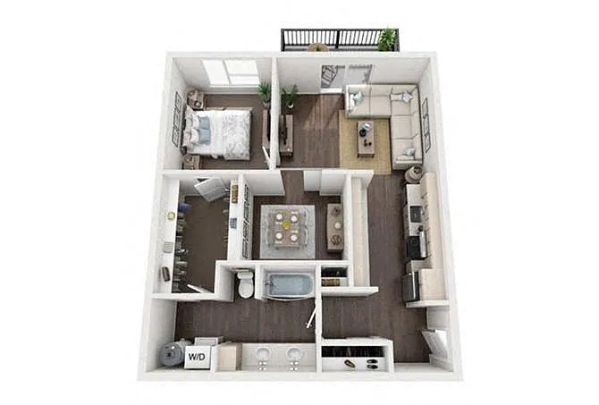 Floor plan BONNEY W/ DEN