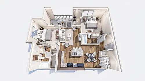 Floor plan B1