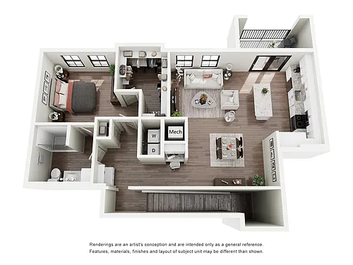 Floor plan A3(A,C)